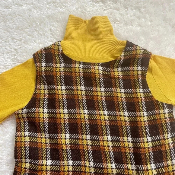 Vintage children's romper, two pieces. Jumper size 6, turtleneck size 5 - Sears - Picture 8 of 14